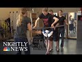 New Device Helps Paralyzed Patients Walk Again | NBC Nightly News