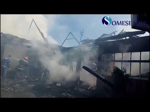 Incendiu gospodarie Lunca Ilvei