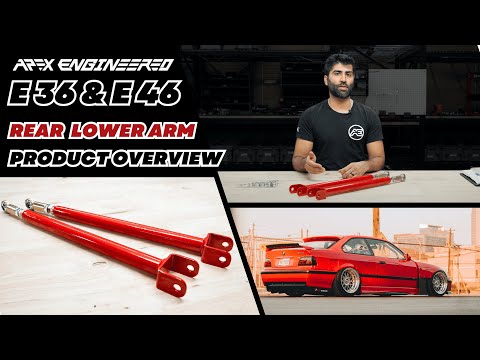BMW E36 and E46 Rear Lower Camber Arms - PRODUCT OVERVIEW