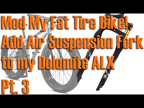 Upgrading to an Air Suspension Fork - Mongoose Dolomite ALX Fat Tire MTB - Pt. 3