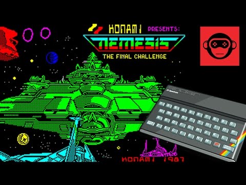 Nemesis on the ZX Spectrum (Letsplay/Gameplay)