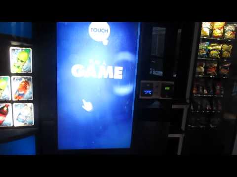 Interactive Vending Machines demo (no game played)