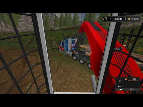 FS17 Logging: Load Of Long Logs Ridge Crest Map