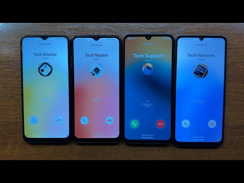 Samsung Galaxy A03s vs A04s vs A05s vs A06 Incoming Call Over the Horizon + Unboxing