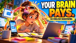 The Hidden Energy Cost of Switching Between Tasks | B2 English Shadowing