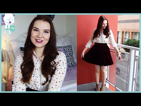 BeautyBaby44's How To Wear A Velvet Circle Skirt!...