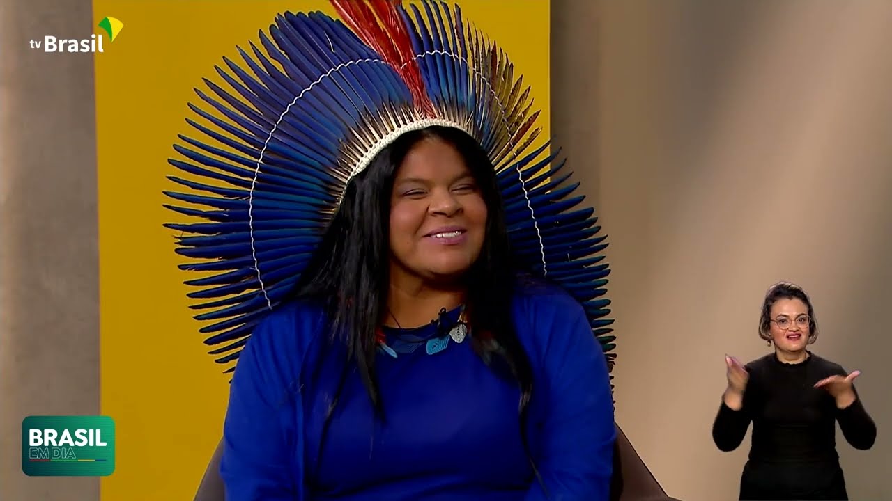 SONIA GUAJAJARA FALA SOBRE CÚPULA DA AMAZÔNIA