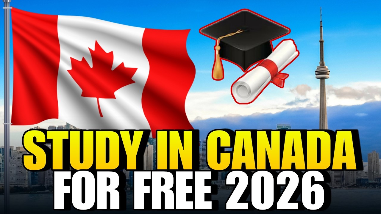 5 Fully Funded Scholarships in Canada 2026 | Study For Free in Canada