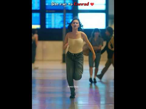 The Summer I Turned Pretty || She Runs 💔❤️ #shorts #tsitp #conrad #belly #bonrad #jeremiah