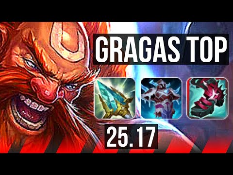 GRAGAS vs RIVEN (TOP) | Dominating | KR Master | 25.17