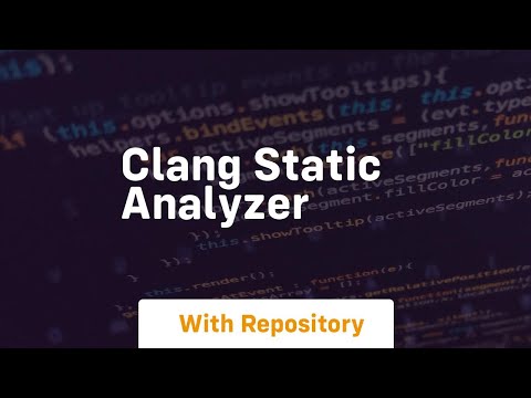 clang static analyzer