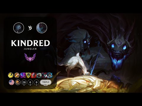 Kindred Jungle vs Maokai - NA Master Patch 13.24