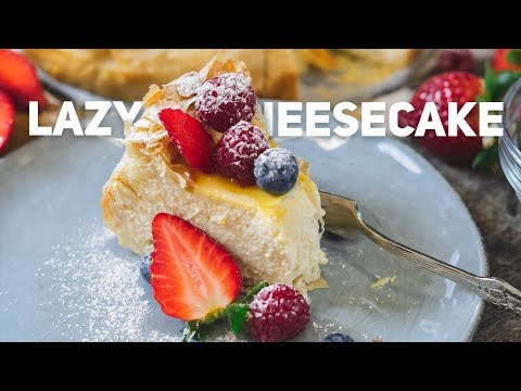 Lazy Cheesecake with Ricotta and Honey