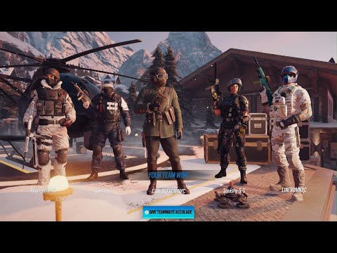 Tom Clancy's Rainbow Six Siege The Flying Ace Jager elite Skin animation