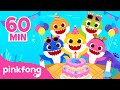 Happy Birthday To You Song 60 Minute Birthday Song Baby Shark Remix Pinkfong Songs For Kids