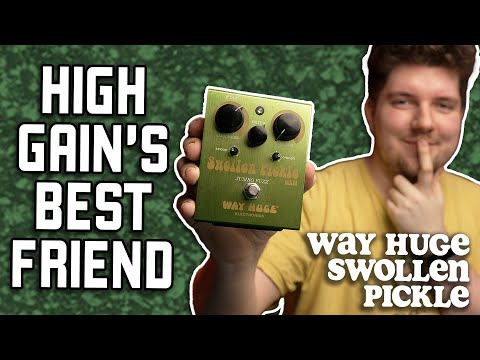 Way Huge WHE401 Swollen Pickle MkII Jumbo Fuzz 2010 - 2019 - Green image 5