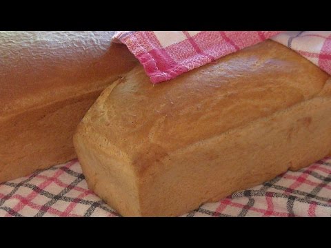White Bread, Weiß Brot Recipe From Scratch!