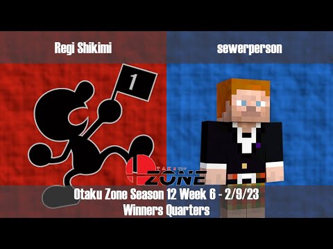 OZone12W6 - WQ - Regi Shikimi vs sewerperson