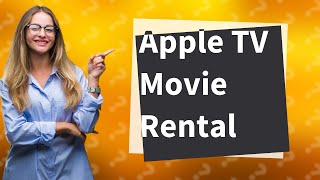 How do I rent movies on Apple TV with Apple gift card?