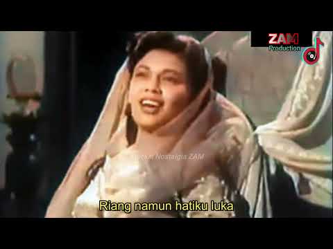 SERI DEWI MALAM - Saloma | Latifah Omar |  OST "PUTERA BERTOPENG" 1957 (Colorized)