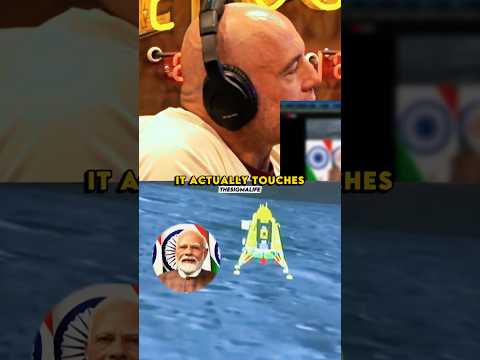 Joe Rogan Shocked by India's Moon Landing