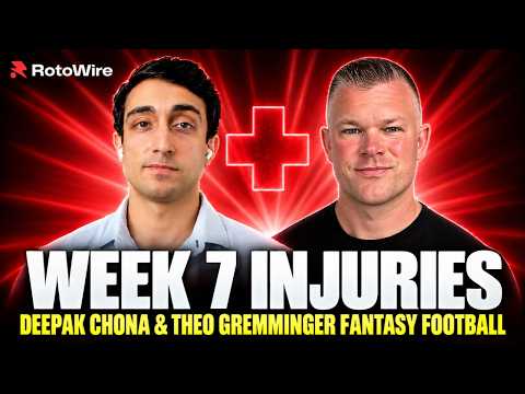 Thumbnail for Week 7 Fantasy Football Injury Report: HUGE Updates! Who's IN & Who's OUT?