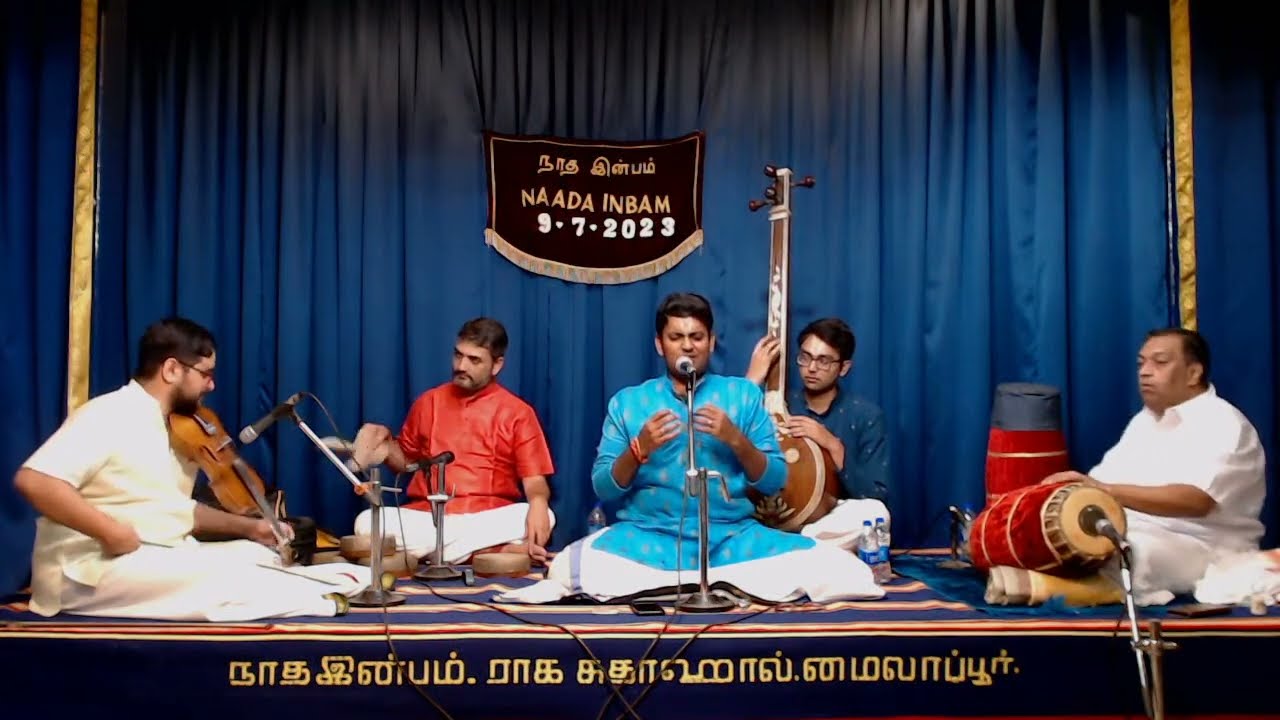 "Arupadai Veedu" - A thematic concert by Vidwan Sunil Gargyan -  Naada Inbam.
