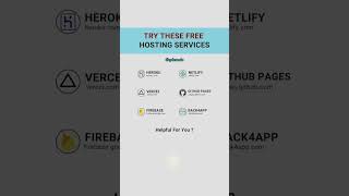 Free Hosting Services             #freehosting  #websitehosting #webhostingservice #webhosting
