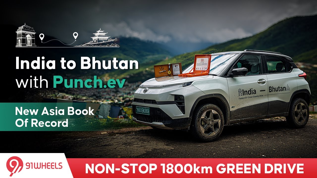 India to Bhutan in a Tata Punch EV || First Documented Electric Car Road Trip From Delhi to Thimpu