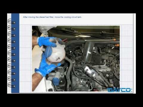 Timing kit installation Skoda Octavia 2.0 TDI - Engine: CEGA