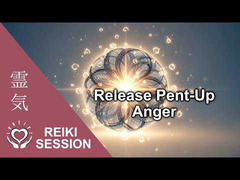 Reiki Anger Release [Calm Stress & Relax Fast 8 Min]