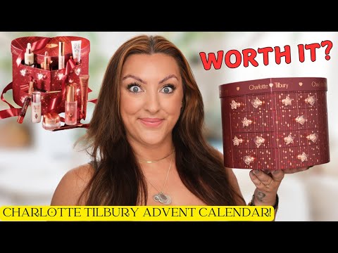 UNBOXING THE CHARLOTTE TILBURY ADVENT CALENDAR 2024 | Is it WORTH IT?!