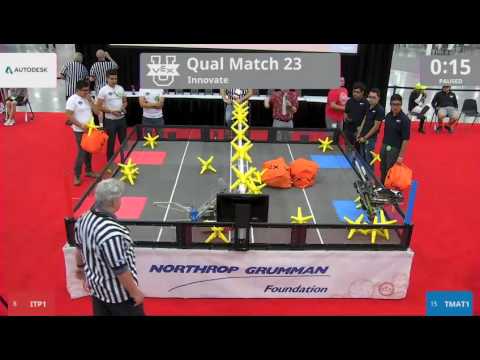 2017 VEXU Innovate Q23 - ITP1 vs TMAT1 - 41 to 15