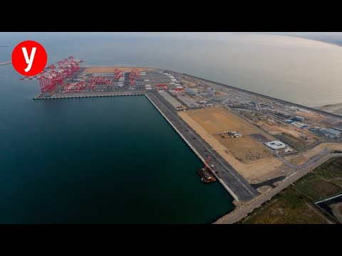 צפו: נמל המפרץ החדש בחיפה