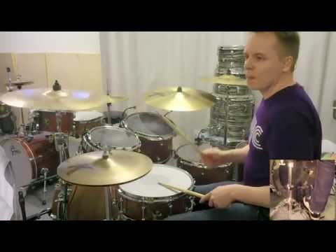 Gino Vannelli - Santa Rosa (Drum cover) by Kai Jokiaho (w/chart)