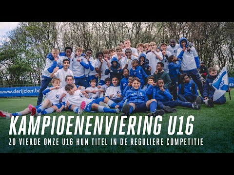 🥳 Vier mee met onze U16 | Kampioenenviering U16