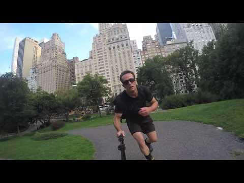 Inline Skating New York City  -The First Hour With Bill Stoppard