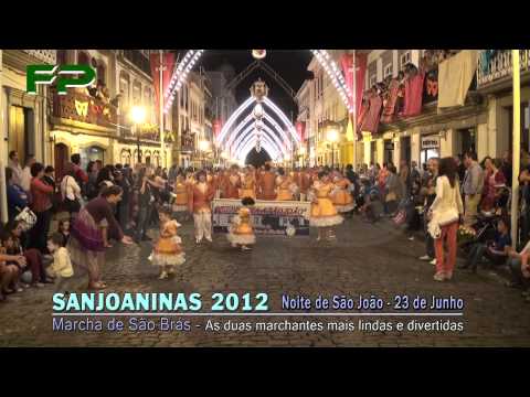 Sanjoaninas 2012 - Marcha de São Brás - Pequenas marchantes