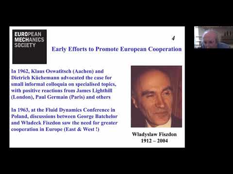 Patrick Huerre GKB100 talk: George Batchelor and the founding of EUROMECH