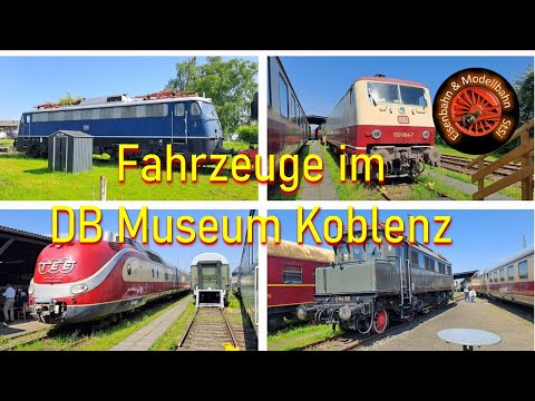 Fahrzeuge im DB Museum Koblenz