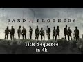 HBO's "Band Of Brothers" Title Sequence in 4k - Topaz Video Enhance AI (Bluray Upscale)
