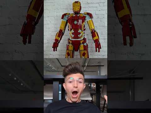 IRON MAN MEGA BUILD CHALLENGE 🤩