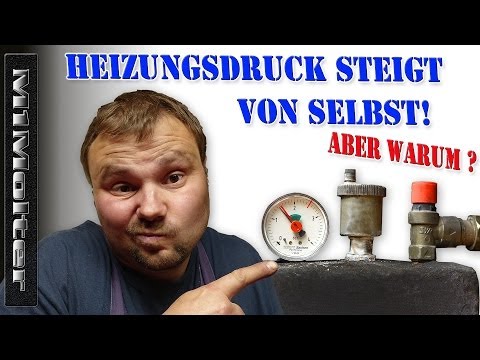 Heizung Druck steigt ständig - was nun?