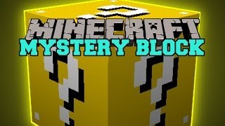 Minecraft: MYSTERY BLOCK (GOOD OR EVIL? BLOCK OF REWARDING DEATH) Mod Showcase