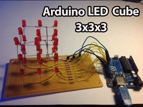 comment construire cube led