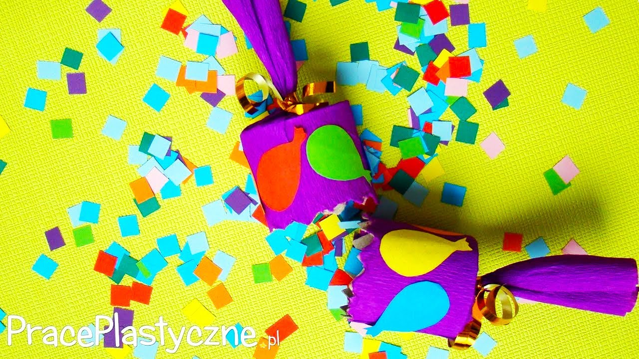 Jak zrobić cukierek z konfetti?