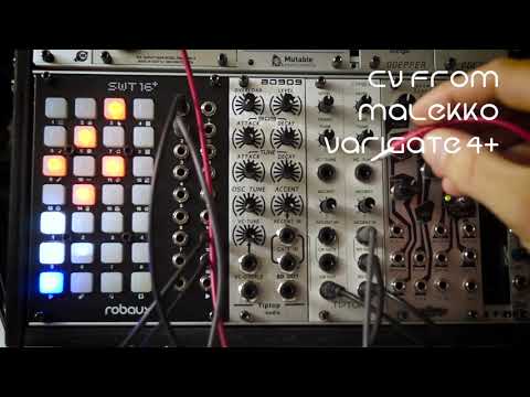 Tiptop Audio CYMBL909 Black - Drum Modular Synthesizer image 3