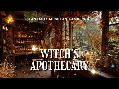 Cozy Forest Witch’s Apothecary | Fantasy Music & Magical Ambience (NO MID-ROLL ADS)