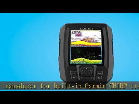 Garmin 010-02550-00 Striker Vivid 4cv, Easy-to-Use 4-inch Color Fishfinder and Sonar Transducer, Vi