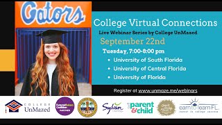 College Virtual Connections: USF, UCF & UF Admissions